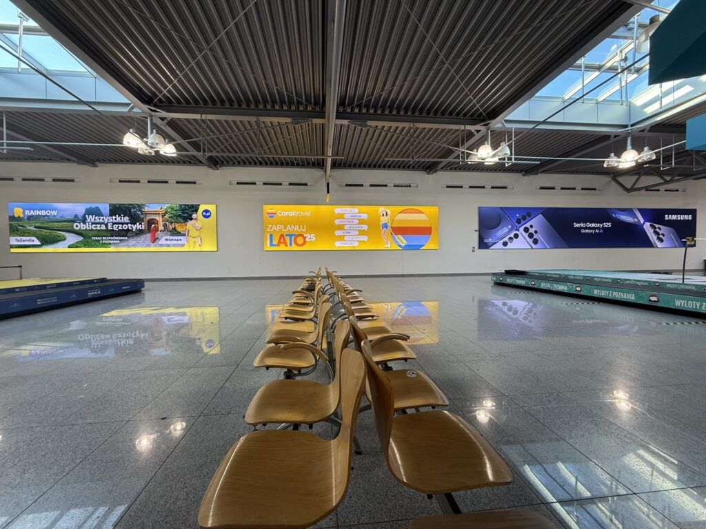 Lotniska są idealnym miejscem na reklamę